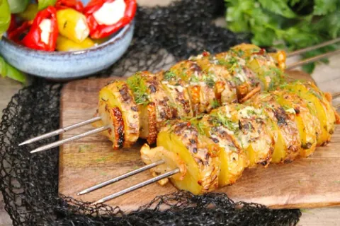 Картошка на костре